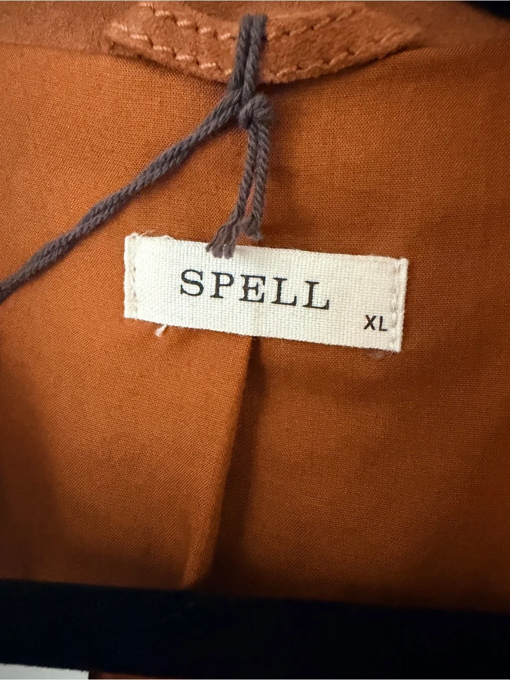 SPELL Rider Suede Tassel Jacket BNWT XL - Picture 2 of 7
